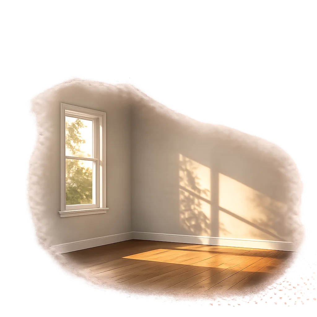 A safer, healthier home background graphic