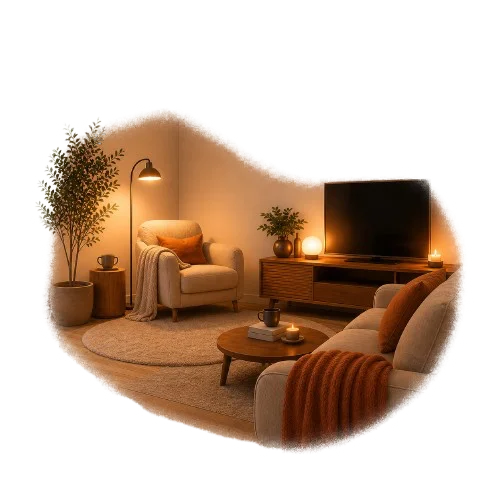 Moving in together background graphic